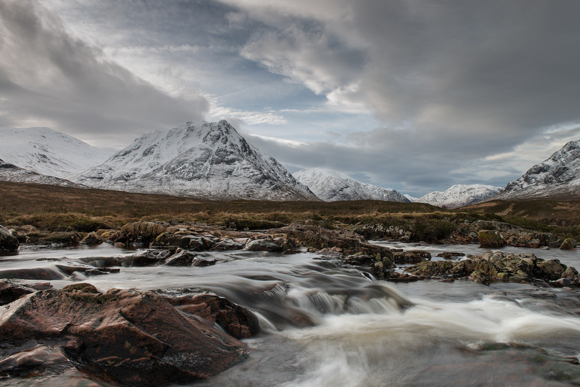 DSC 0524 
 River Etive 
 Keywords: Highlands, Scotland, West Highlands, landscapes, winter